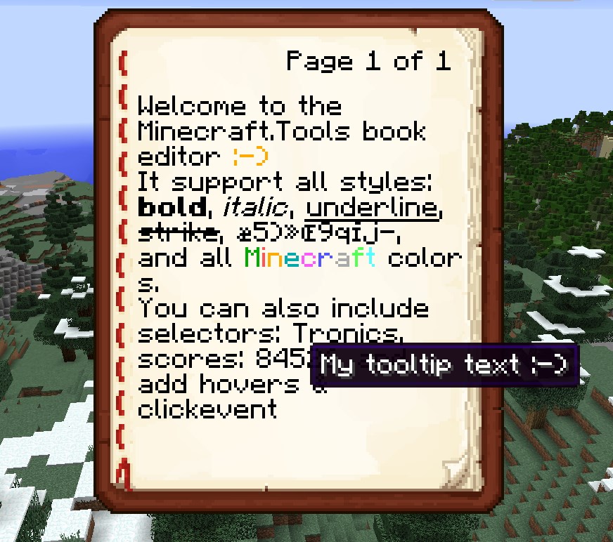 Minecraft custom sign generator