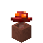Potted Crimson Fungus<br>