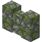 Mossy Cobblestone Wall<br>