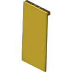 Yellow Wall Banner<br>