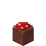 Potted Red Mushroom<br>