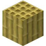 Block of Stripped Bamboo<br>