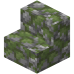 Mossy Cobblestone Stairs<br>