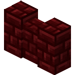 Red Nether Brick Wall<br>