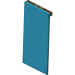 Light Blue Wall Banner<br>