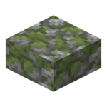 Mossy Cobblestone Slab<br>