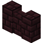 Muro de ladrillos del Nether<br>