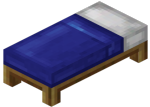 Cama azul<br>