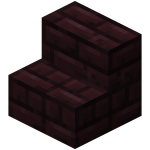 Escalier en briques du Nether<br>