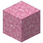 Béton rose en poudre<br>