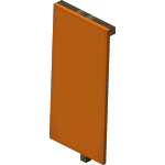 Bannière orange<br>