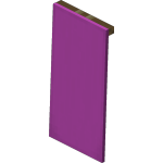 Drapeau Magenta Mural<br>