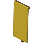 Bannière jaune<br>