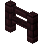 Barrière en briques du Nether<br>