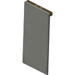 Light Gray Wall Banner<br>