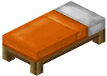 Оранжевая кровать<br>