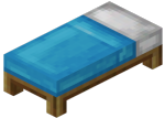 Голубая кровать<br>