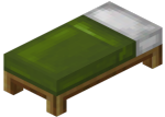 Зелёная кровать<br>