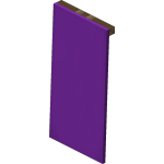 Purple Wall Banner<br>