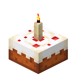 Торт со свечой<br>